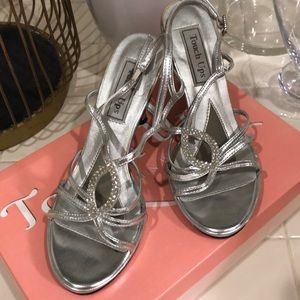 Touch Ups silver heels